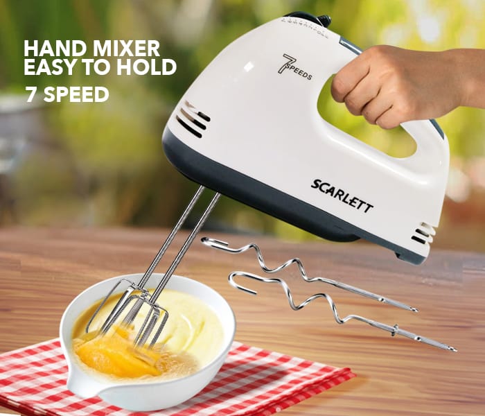 Dh-133 Scarlett Multifunctional 7 Speed Mini Mixer Electric Food Blender