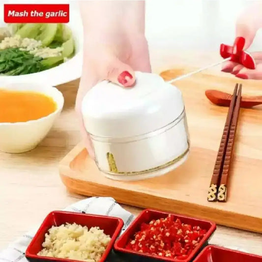 Mini Powerful Meat Grinder Hand-power Food Chopper
