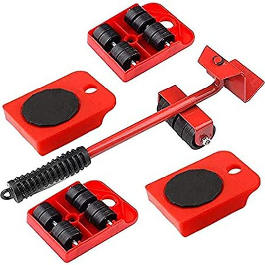 Furniture Lifter & Moving Tool Set – Heavy-Duty Rollers and Lifter for Easy Furniture & Appliance Relocation