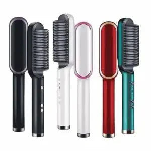 Original 909 Brush Hair Straightener Brush For Girls Comb Style / Hair Styling Hair Comb Brush Multi Color